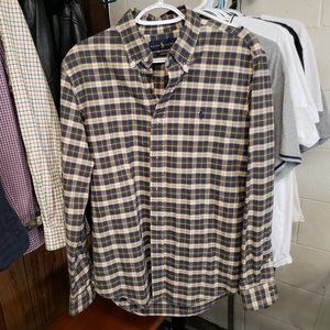Polo by Ralph Lauren ~ Long Sleeve Button Down Shirt~ Men’s Medium CUSTOM FIT ~